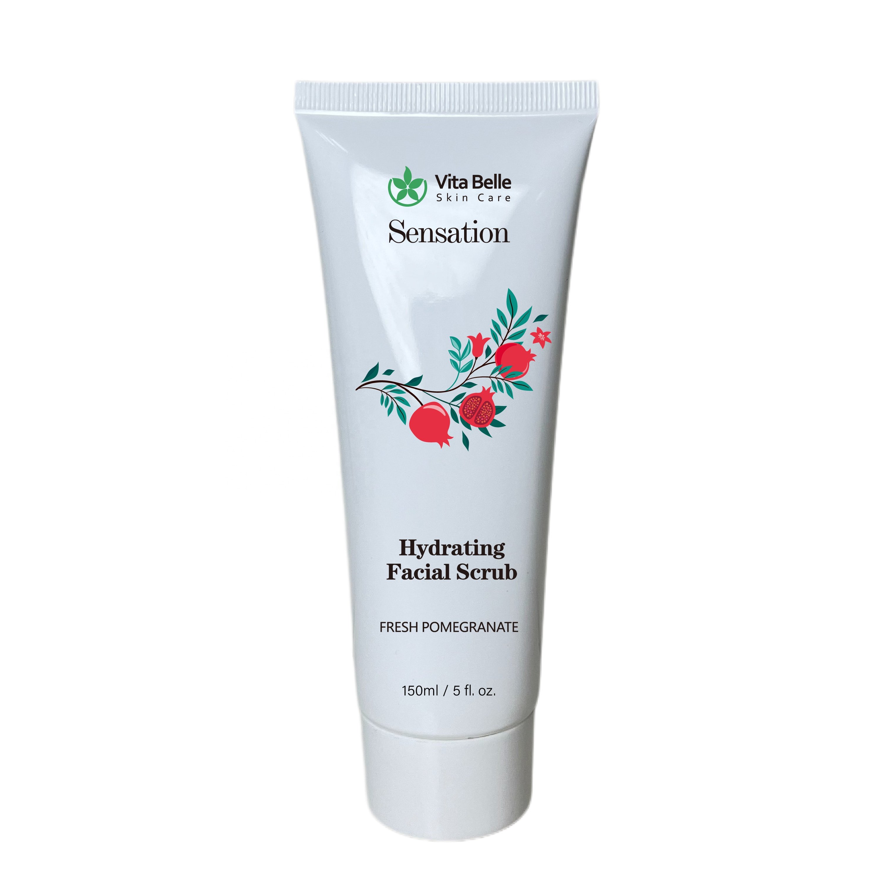 Private Label Organic Exfoliator Remove Dead Exfoliating Peeling Skin Gel Body Scrub Face Wash Facial Cleanser