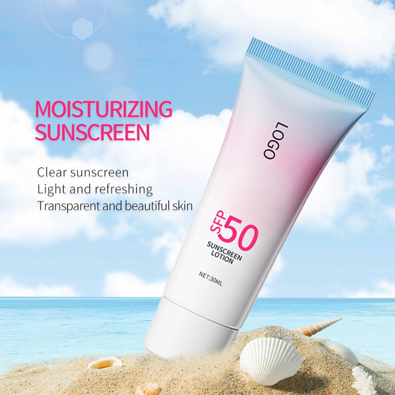 OEM Local 30ML UV Protection Refreshing Mineral SPF 50 Skin Care Good Organic Cruelty Free Daily Bio Friendly Sunscreen Sunblock