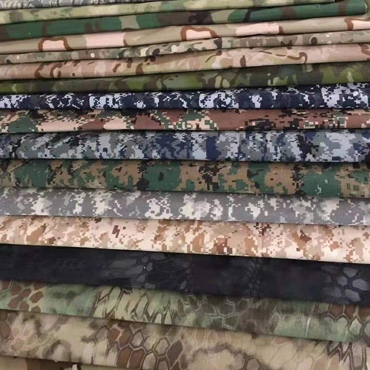 polyester/cotton fabric Cotton Ripstop CAMOUFLAGE Printing Fabric TC Woven Printed Fabric for uniform outdoors garment twill