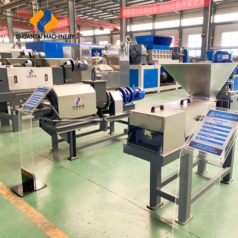 Hot Sale Solid Liquid Separating Equipment Vegetable/Fruit Waste Water Removal CTYZ-300 Screw Press Dewatering Machine