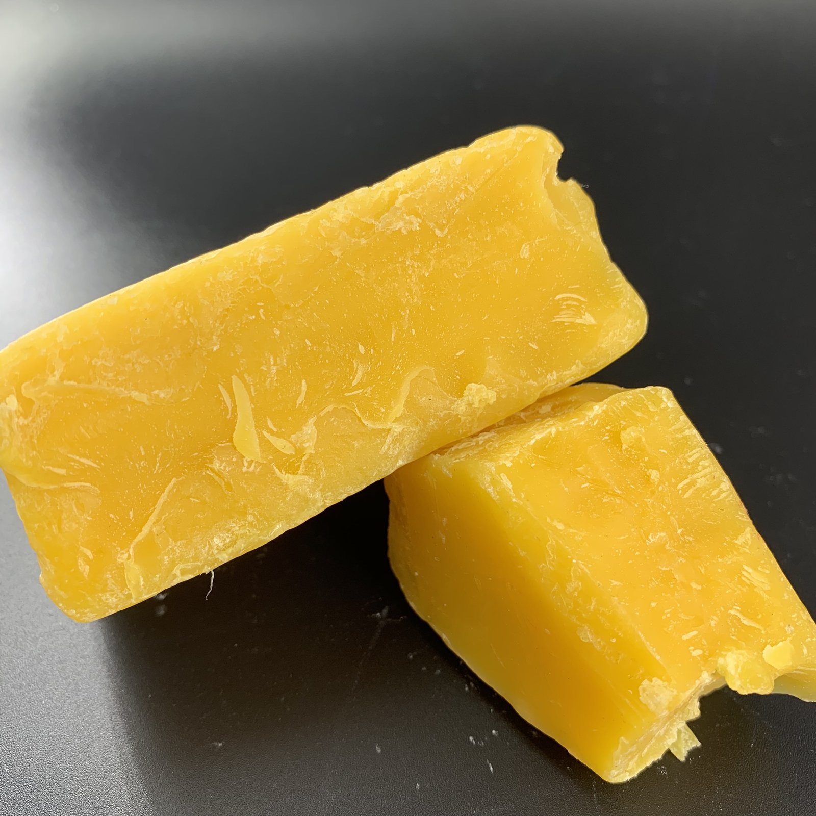 Natural beeswax for beehive foundation sheets