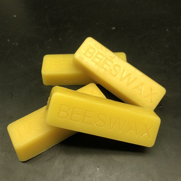 Natural beeswax for beehive foundation sheets