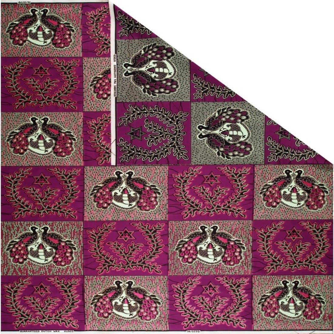 High-Quality African Wax Printed Fabric Holland Loincloth with Vibrant Patterns, Ideal for Traditional Wear and Custom Designs