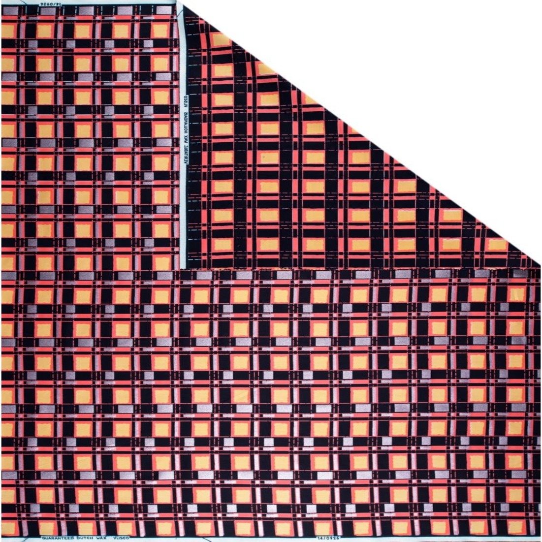 High-Quality African Wax Printed Fabric Holland Loincloth with Vibrant Patterns, Ideal for Traditional Wear and Custom Designs