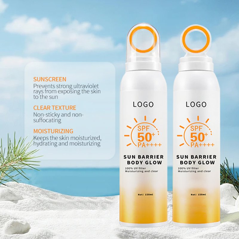 OEM Factory Wholesales 150ML Broad SPF 50 Waterproof Long Lasting SPF 60 Mineral Body Sweatproof Sunscreen For Face