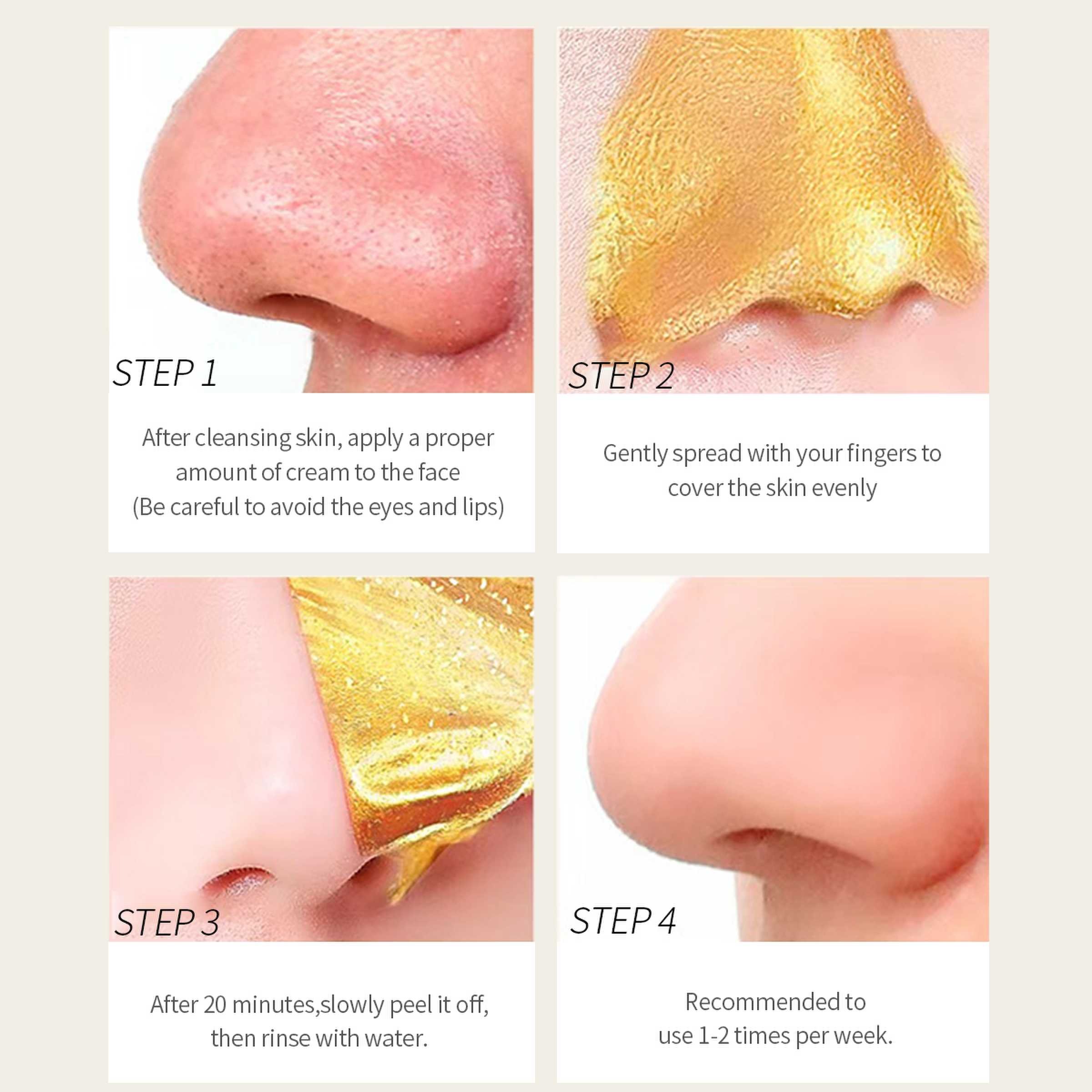 Private Label hot selling Deep Cleansing Blackhead Removal Tear off mud mask peel facial mask for skin care beauty