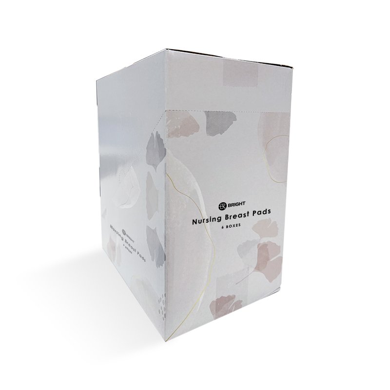 Preventing Breast Milk Leakage Private Label Individually Packaged Bamboo Organic Cotton Wholesale Nursing Pads Disposable