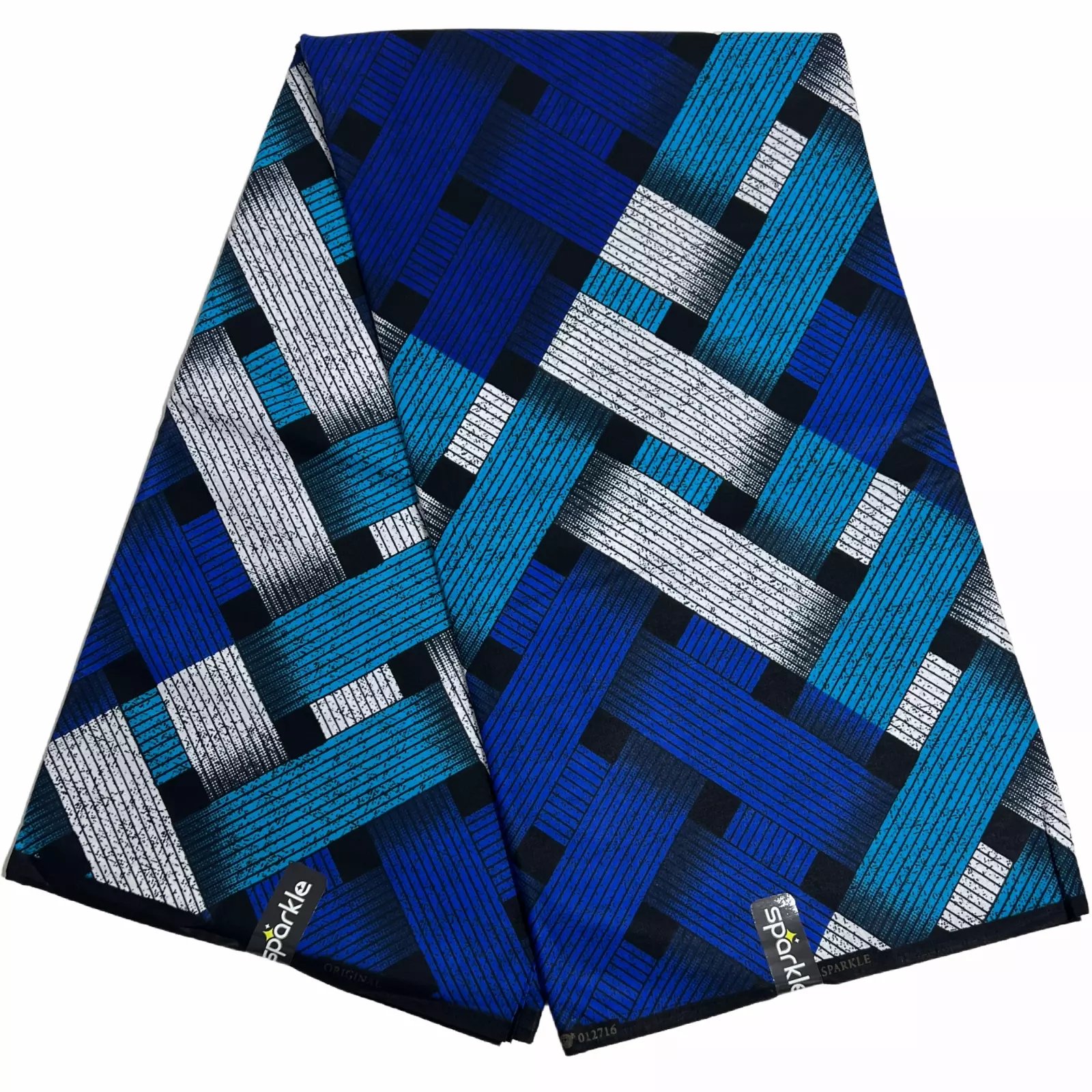 High-Quality African Wax Printed Fabric, Holland Loincloth with Vibrant Patterns, Ideal for Traditional Wear and Custom Designs