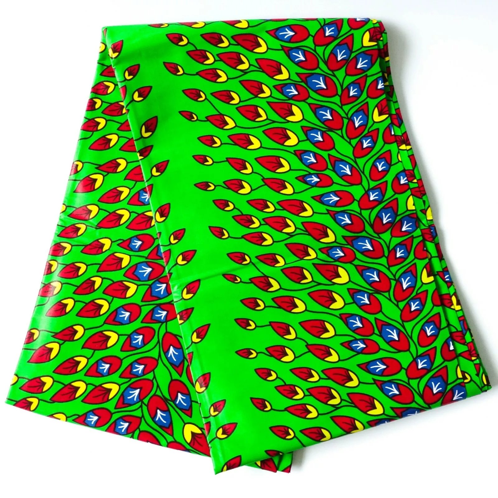 High-Quality African Wax Printed Fabric, Holland Loincloth with Vibrant Patterns, Ideal for Traditional Wear and Custom Designs