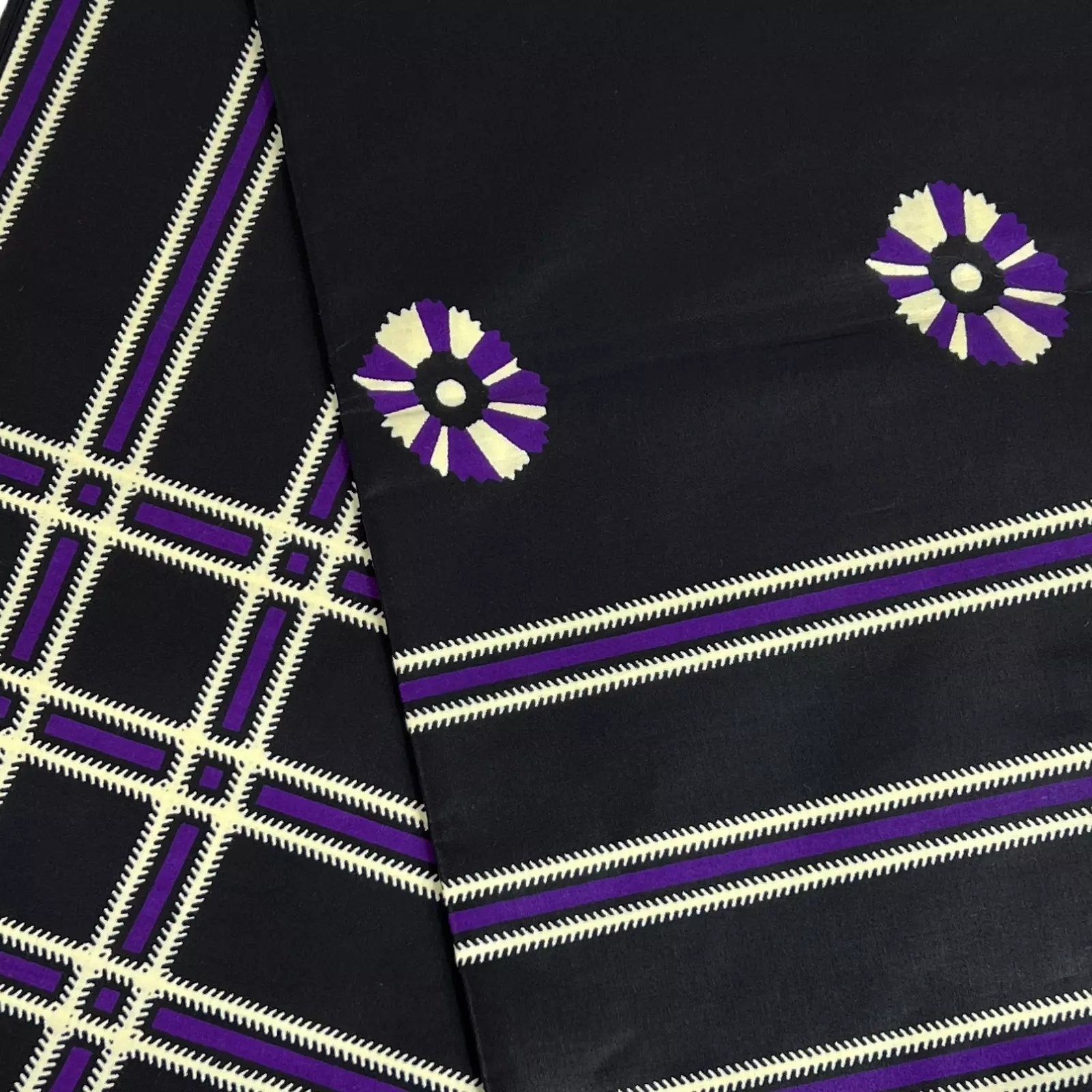 High-Quality African Wax Printed Fabric, Holland Loincloth with Vibrant Patterns, Ideal for Traditional Wear and Custom Designs