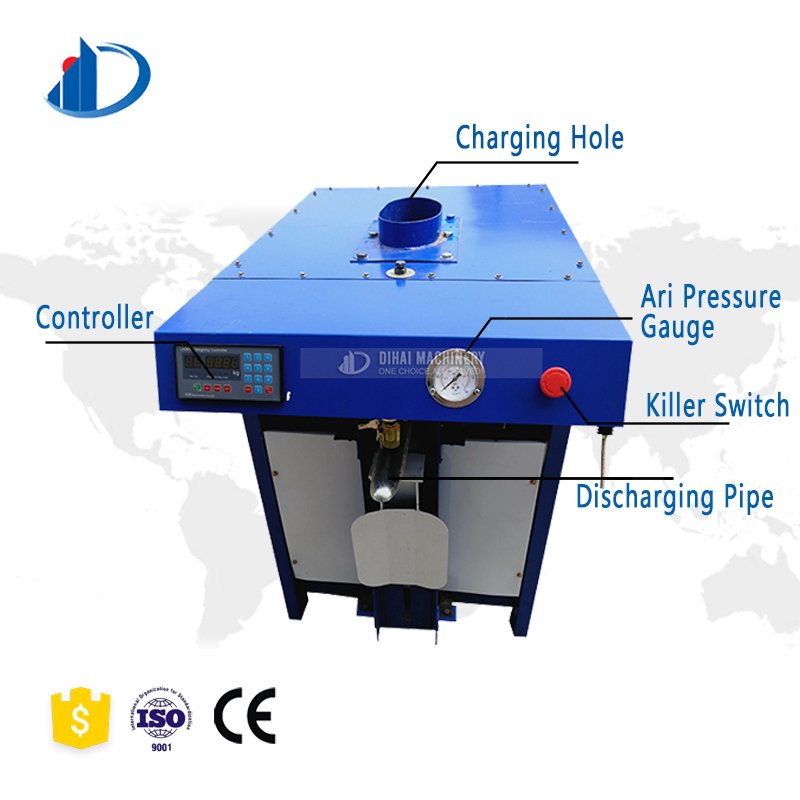 Automatic valve port packing machine 10-60kg per bag for dry mortar bagging machine