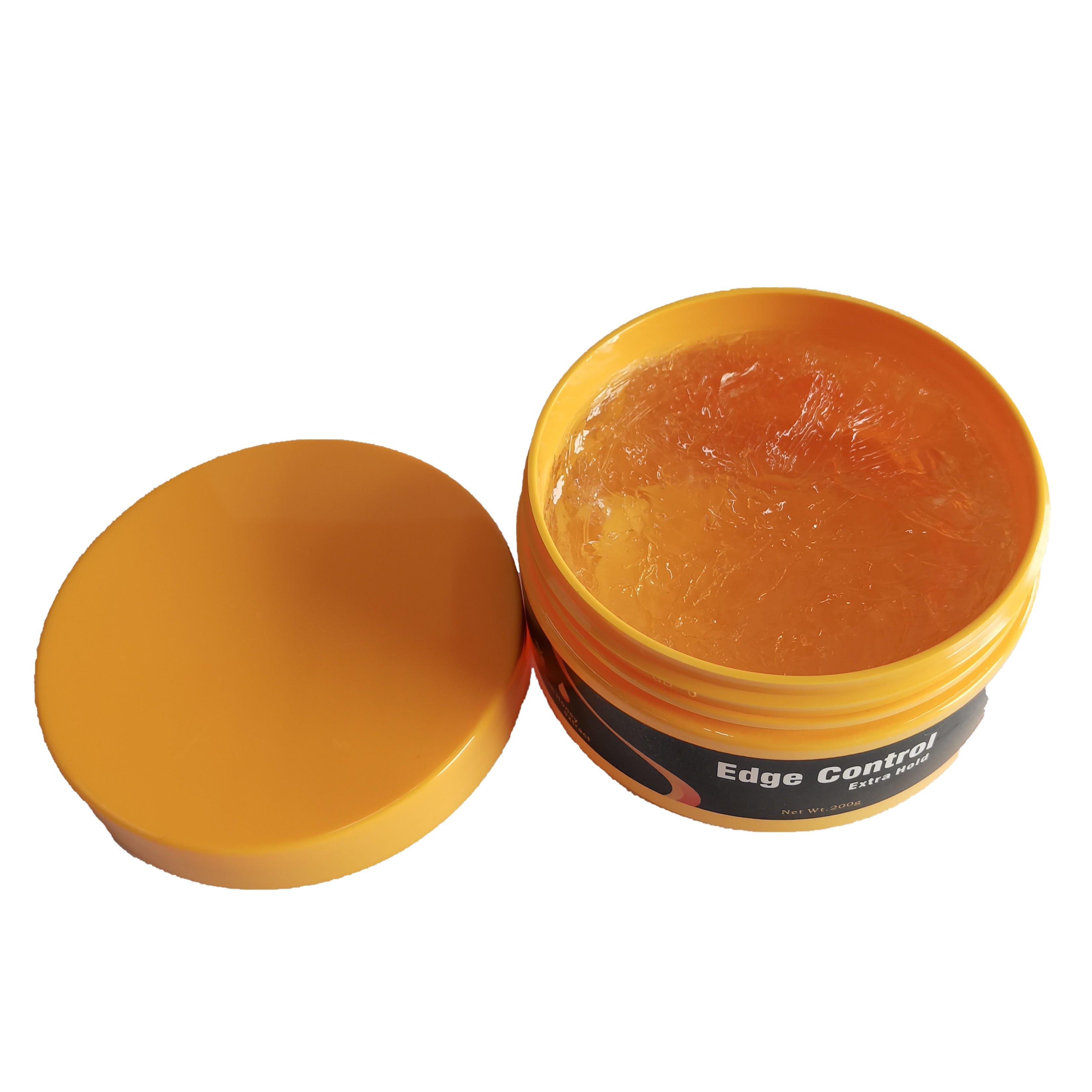 Customize private label 200g honey Bee strong hold edge control Hair Wax Styling Shine Jam for Women beauty controle des bords