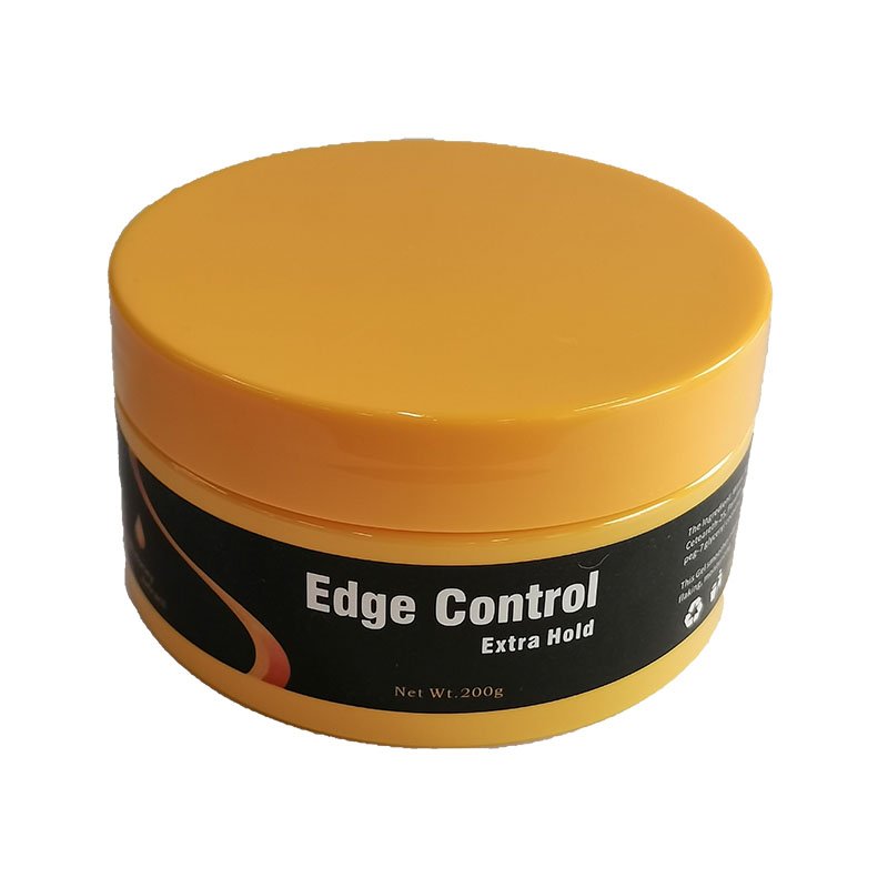 Customize private label 200g honey Bee strong hold edge control Hair Wax Styling Shine Jam for Women beauty controle des bords