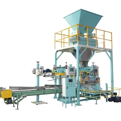 50 KG Fully-Automatic Granule Industrial Salt Weighing Packaging Machine Save Labor Packaging machine