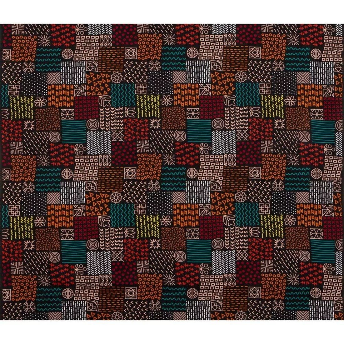New 100% Cotton African Holland Wax Ankara Print Fabric Real Wax for Garment Making