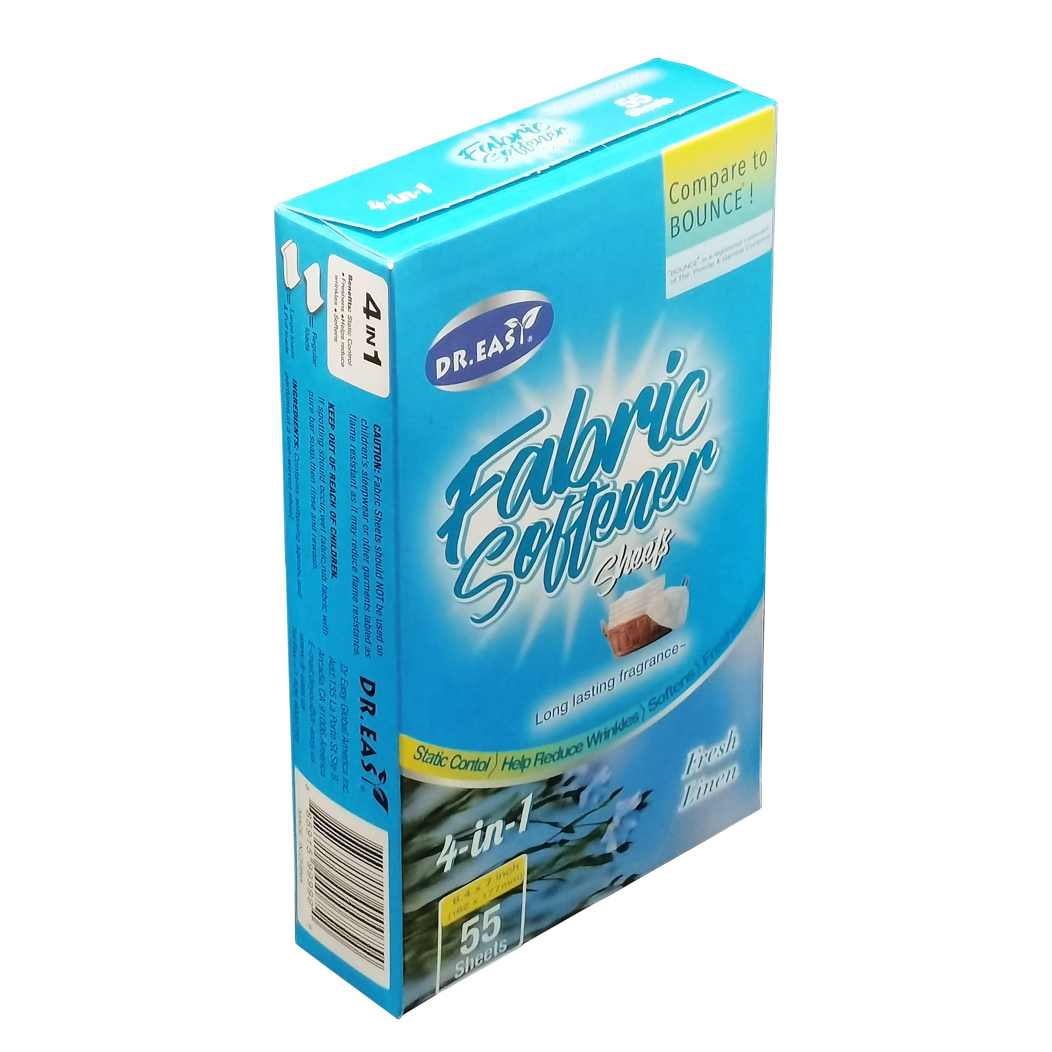 Wholesale Organic Biodegradable Fabric Softener Eco Friendly Laundry Dryer Sheets