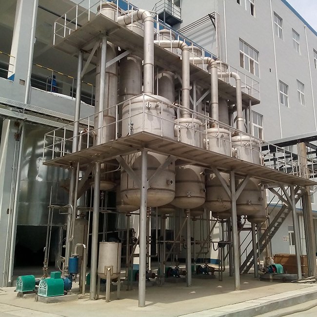 Multiple Effect Vacuum Flash Evaporator for Organic Wastewater Treatment multiple effect evaporator