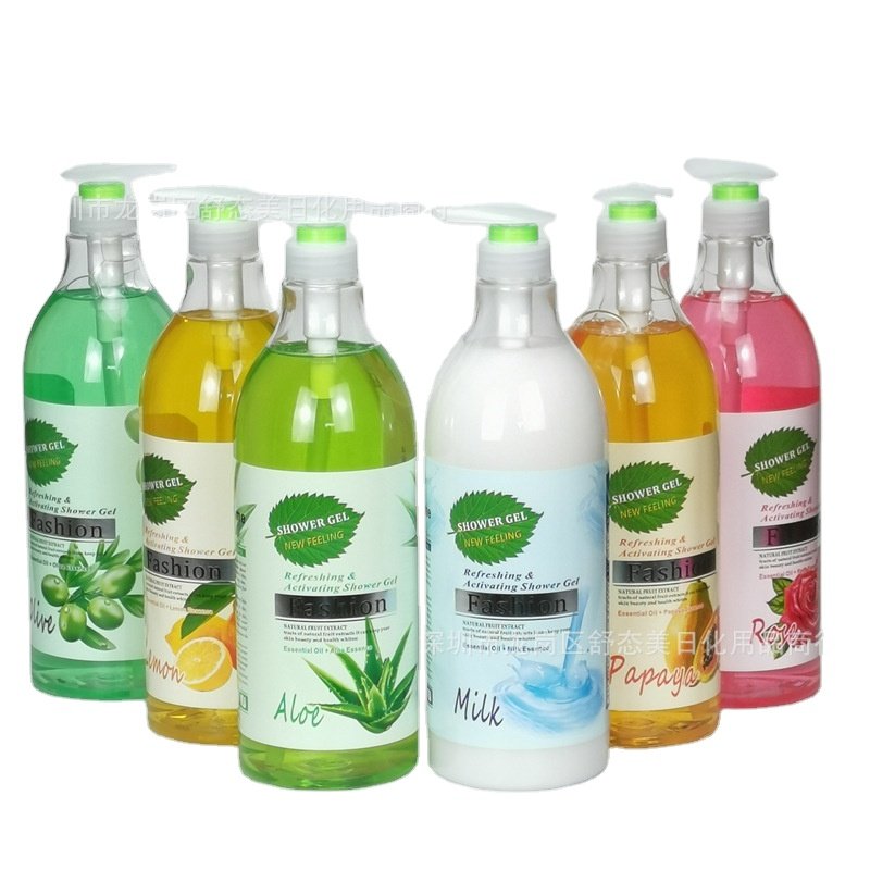 Oem brands luxury aloe lemon carrot milk and other fruit of natural organic liquid soap bath chamfer bath dew wash