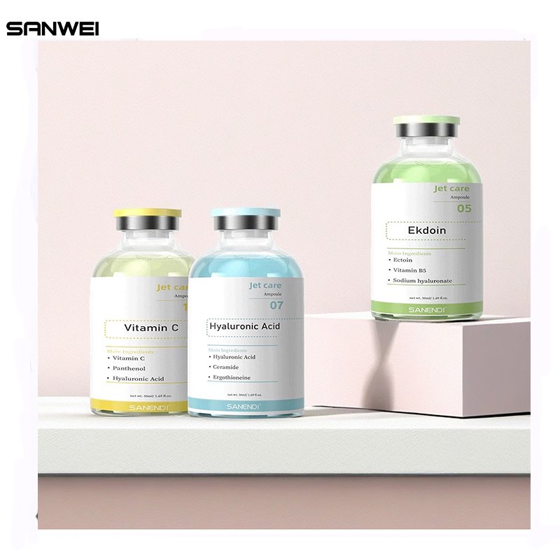 jet peel Collagen Hyaluronic tranexamicbrightening face serum korean acid serum jet peel facial water peel ampoule encastrer