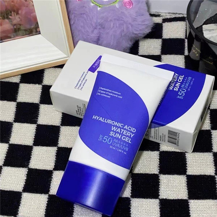 Korean K-Beauty Body Sun Gel 50ml 1.69fl.oz Oil-Free Mineral Ingredients Hyaluronic Acid Sunscreen Shea Butter Aloe Herbal Cream