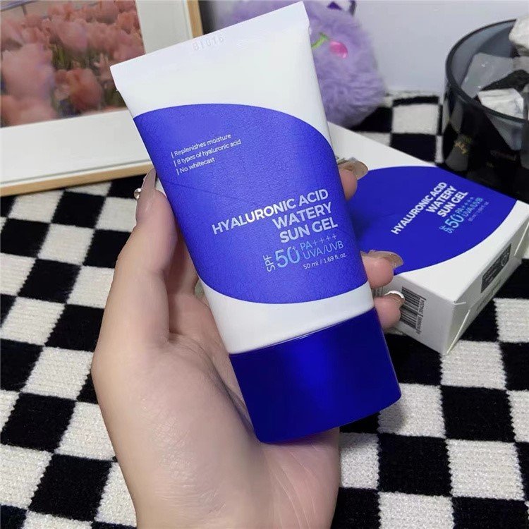 Korean K-Beauty Body Sun Gel 50ml 1.69fl.oz Oil-Free Mineral Ingredients Hyaluronic Acid Sunscreen Shea Butter Aloe Herbal Cream