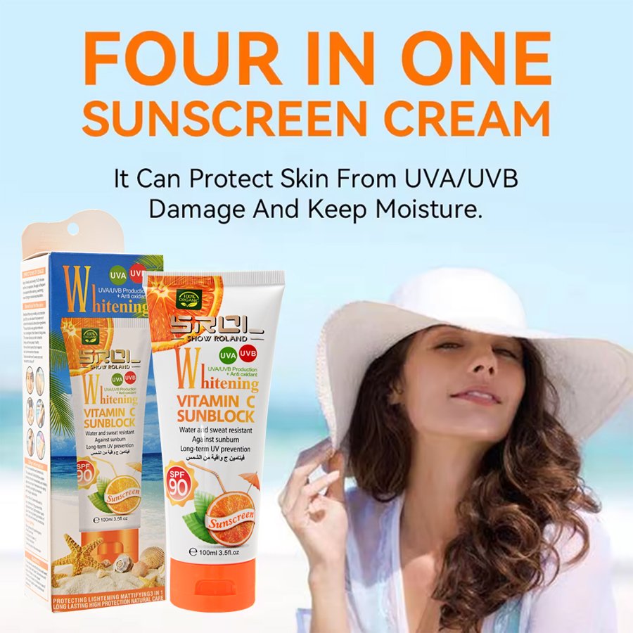 Private Label Organic Women's Skin Care Cream Waterproof Moisturizer Sunscreen Lotion Natural Body Sunblock BB Cream Sun Cream