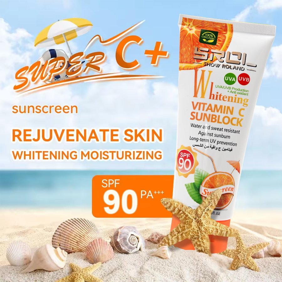 Private Label Organic Women's Skin Care Cream Waterproof Moisturizer Sunscreen Lotion Natural Body Sunblock BB Cream Sun Cream