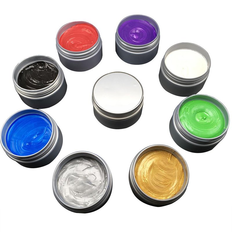 Hotsale Semi-permanent Hair Dye Wax Hair Color WAX Hair Color Clay OEM ODM ready to use without mixing with peroxide