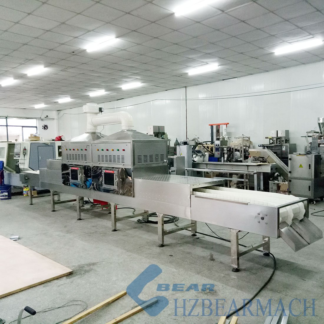High efficient fruit and organic materials dryer bean dryer green tea leaf drying machine