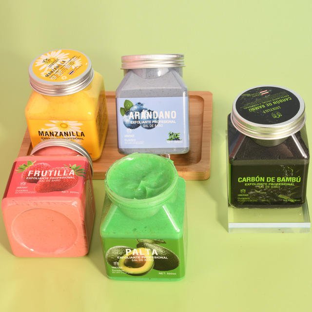 Private Label Skin Care Products Exfoliating Whitening Cleansing Face Scrub Body Care Natural Organic Sugar Body Scrub Set