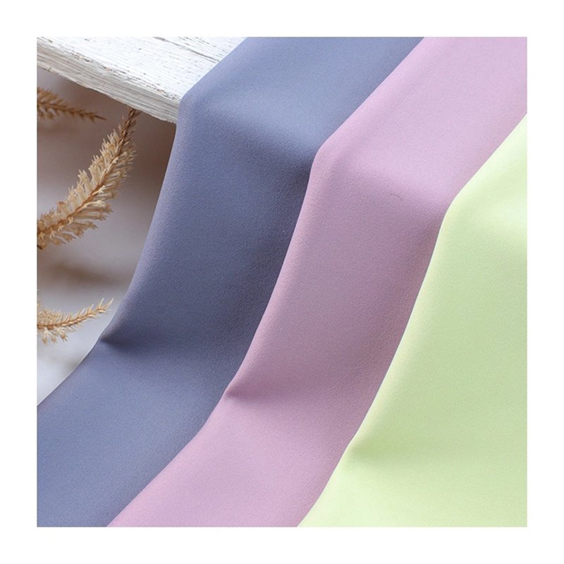 FREE SAMPLE Skin-Friendly High-Elastic Sports Underwear Fabric poly Spandex Double-Sided Yoga Clothing Fabric