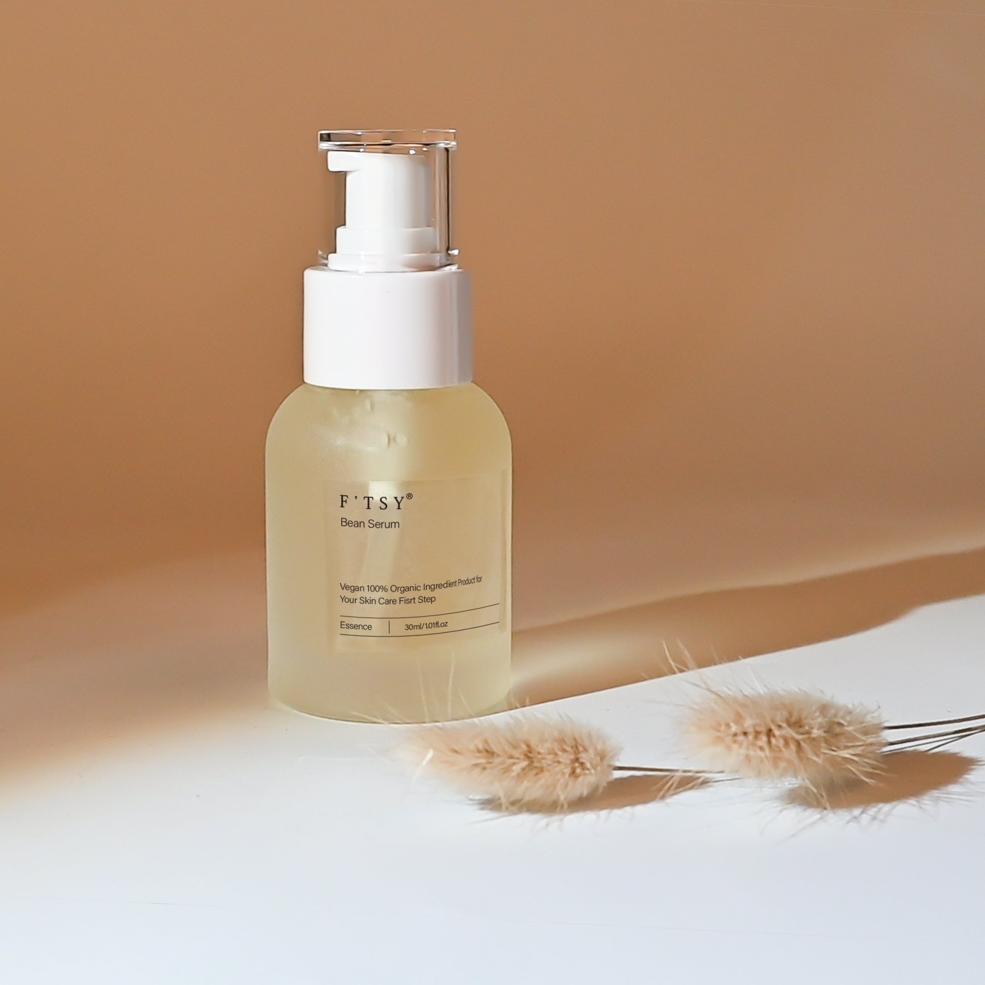 Private Label Bean Serum Natural Fermented Soybean Essence Hydrating and Anti-wrinkle Skin Care Serum
