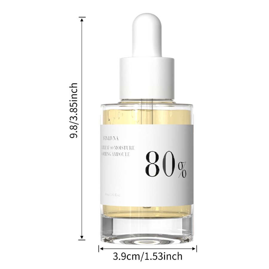 Sanlivna Hearleaf 80% Moisture Soothing Ampoule Calmsand soothes skin milk serum laikou serum armpit whitening serum face 30ml