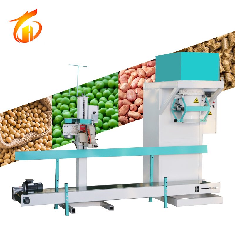 5kg 10kg 15kg 20kg 50kg Organic Fertilizer Packing Machine Bean Feed Wood Pellets bagging scale