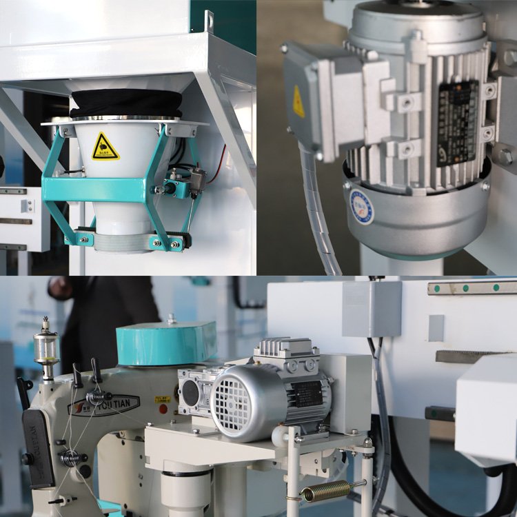 5kg 10kg 15kg 20kg 50kg Organic Fertilizer Packing Machine Bean Feed Wood Pellets Semi-automatic quantitative packaging scale