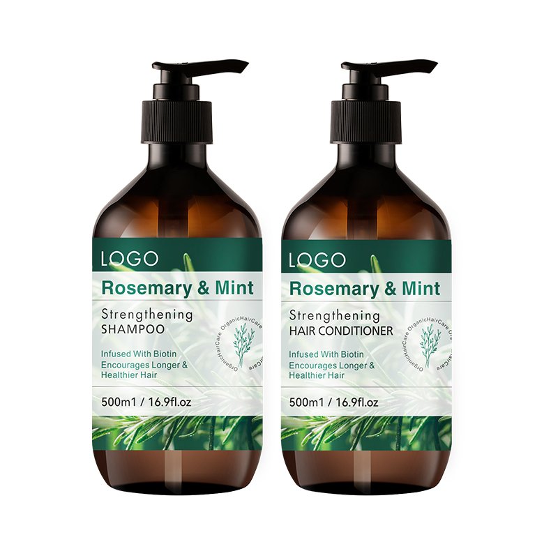 Dreadlock Afro Hair Care Product Organics Peppermint Rosemary Shampoo Conditioner With Private Label