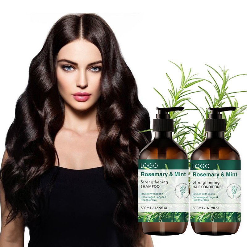 Dreadlock Afro Hair Care Product Organics Peppermint Rosemary Shampoo Conditioner With Private Label