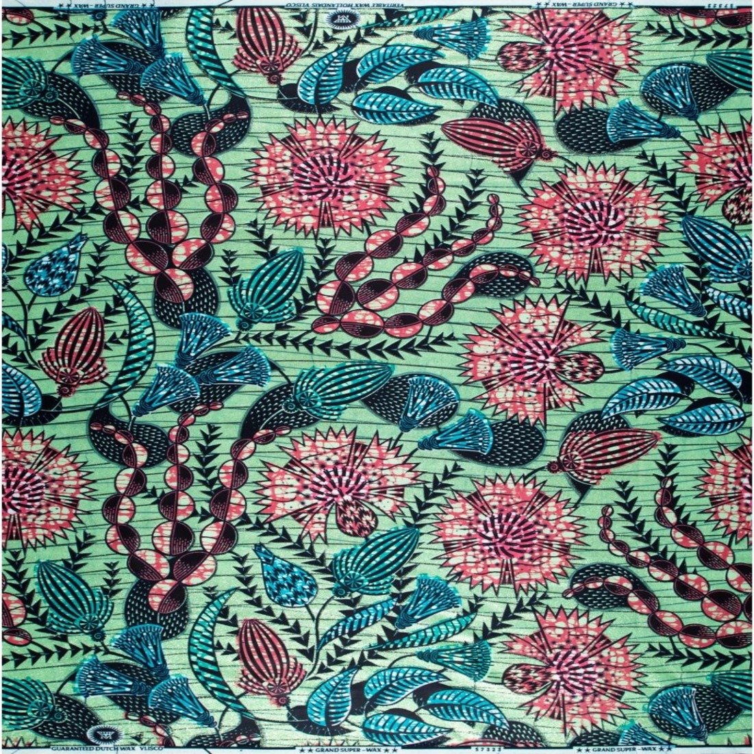 High-Quality African Wax Printed Fabric Holland Loincloth with Vibrant Patterns, Perfect for Traditional Wear and Custom Designs