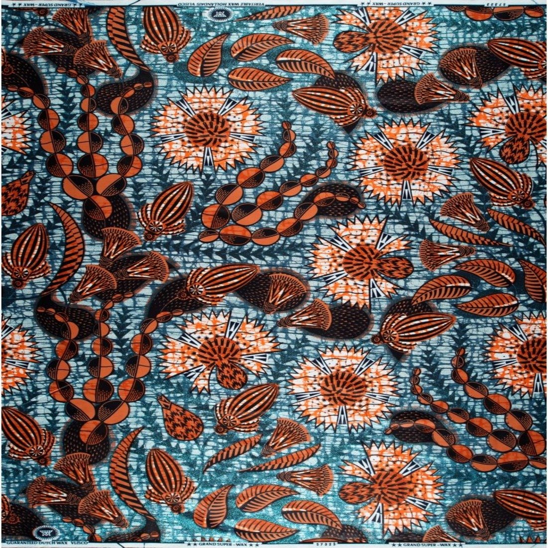 High-Quality African Wax Printed Fabric Holland Loincloth with Vibrant Patterns, Perfect for Traditional Wear and Custom Designs