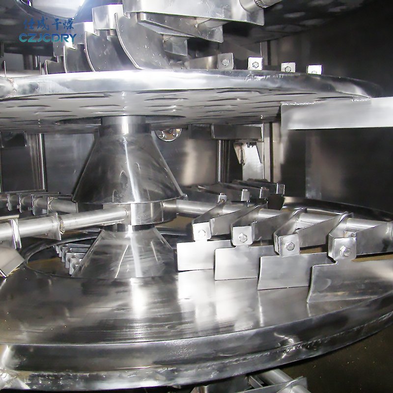 PLG Continuous Plate Dryer for zinc sulfate water solution