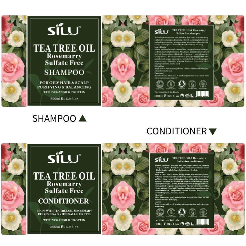 500 ml tea tree essence special conditioner sulfate free natural tea tree shampoo for all hair types tea tree shampoo