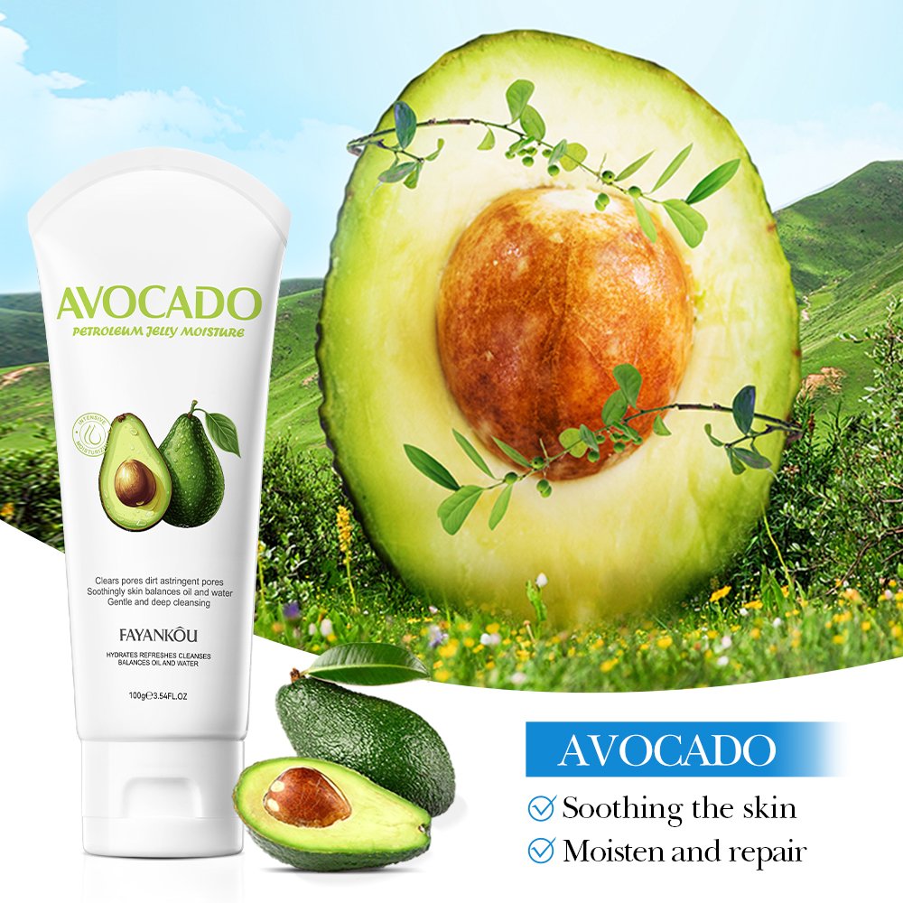 OEM ODM ZHENXIU Beauty Products Brighten Whitening Shea Butter Petroleum Jelly Moistuizes Facial Cleanser Skin Nourish Face