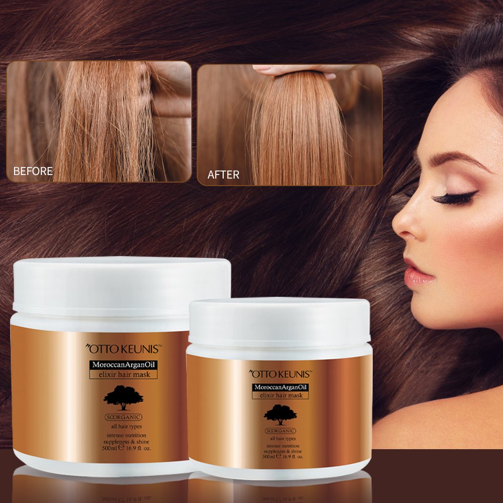 Hair Care Argan Oil Shampoo Conditioner Mask Set Best Organic Natural Cream Adults Premium Kid African Product Cream Hair