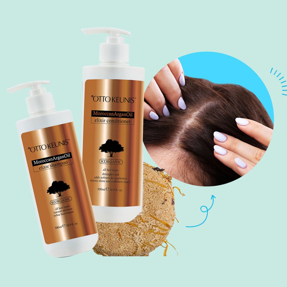Hair Care Argan Oil Shampoo Conditioner Mask Set Best Organic Natural Cream Adults Premium Kid African Product Cream Hair