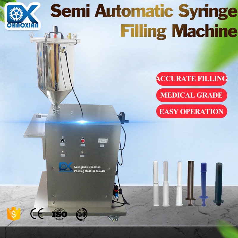 20ml Sterile Feeding Pets Oil Plastic Syringe Dispensing System Liquid Filling Machine 10ml
