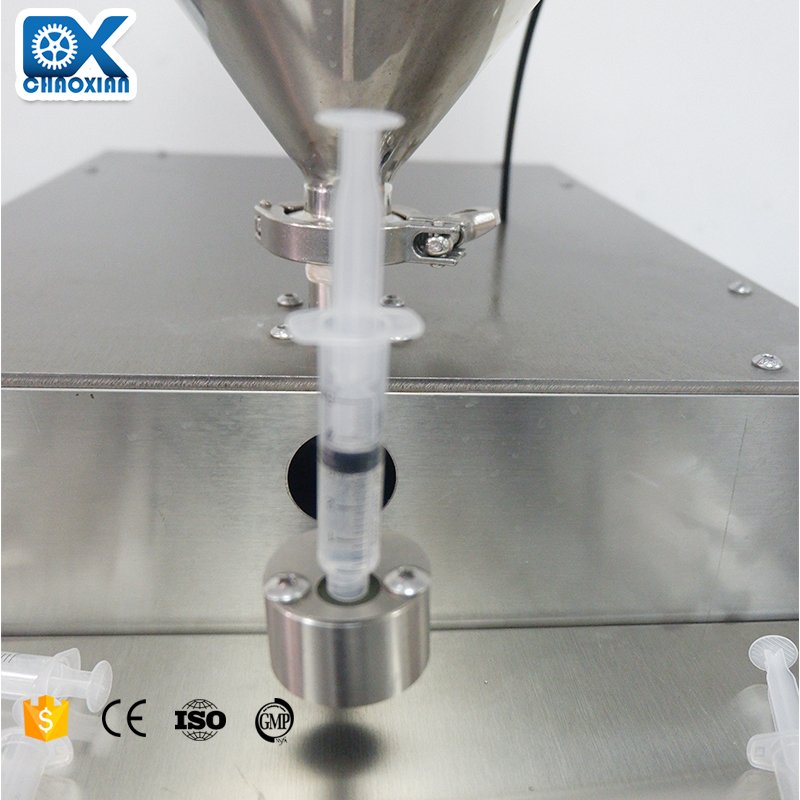 20ml Sterile Feeding Pets Oil Plastic Syringe Dispensing System Liquid Filling Machine 10ml