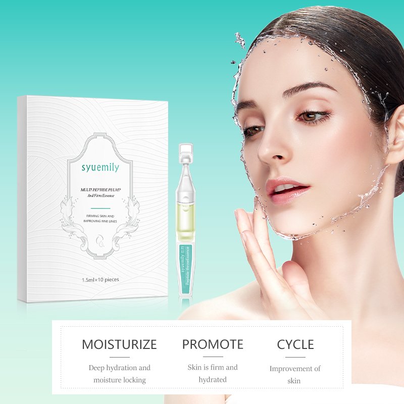 Factory-Created Customizable OEM/ODM Anti-Aging Anti-Wrinkle Beauty Serum Organic Ingredients Liquid Form Face Ampoule Serum