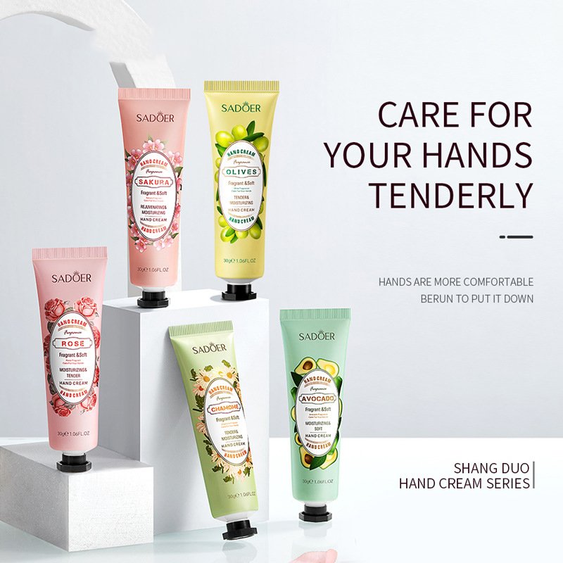 Fruit Hand Cream Rose Chamomile Hand Cream 30g