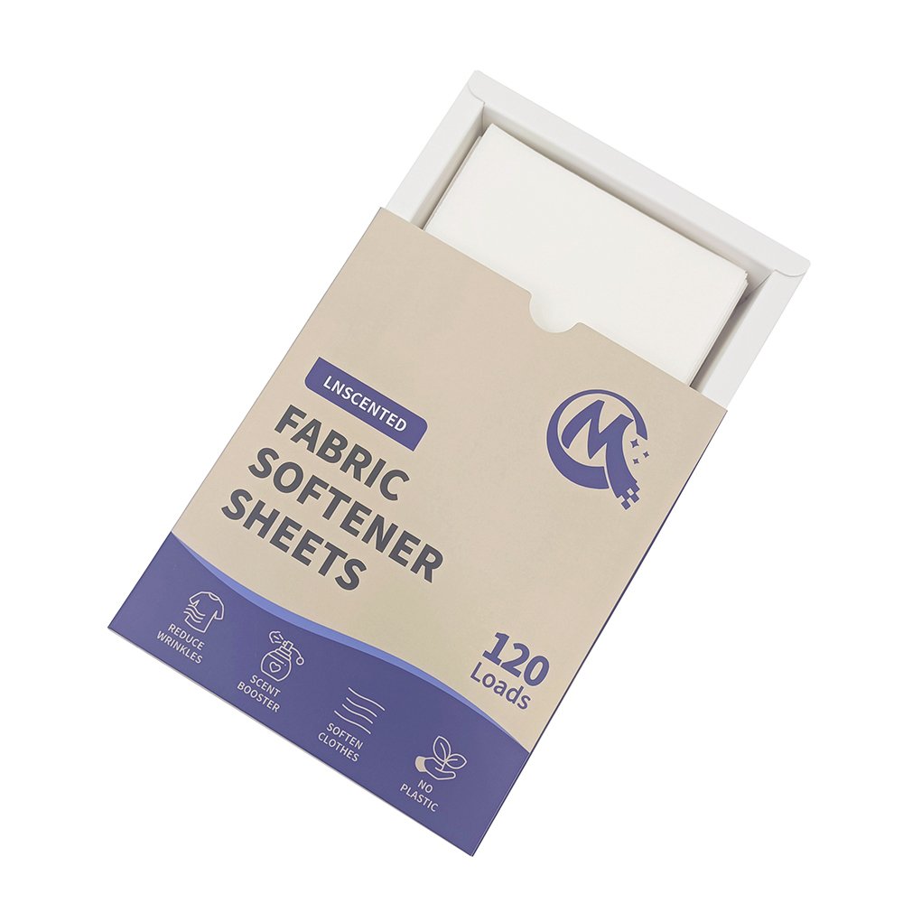 Wholesale hot Organic Biodegradable Fabric Softener Eco Friendly Laundry Dryer Sheets