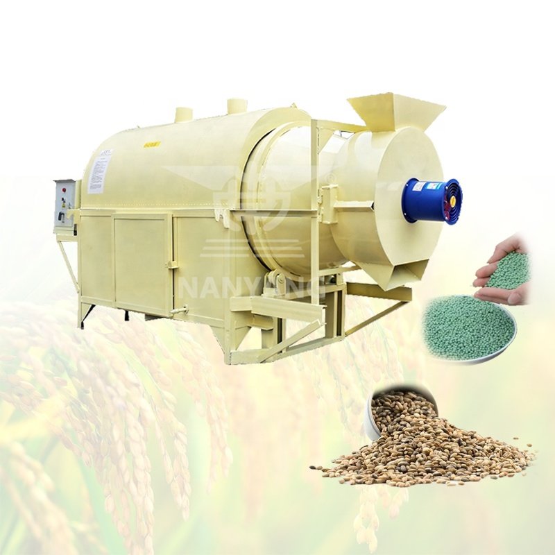 Small Organic Fertilizer Rotary Drum Dryer Poultry Waste Chicken Manure Drier Livestock Cow Dung Rotary Drum Dryer